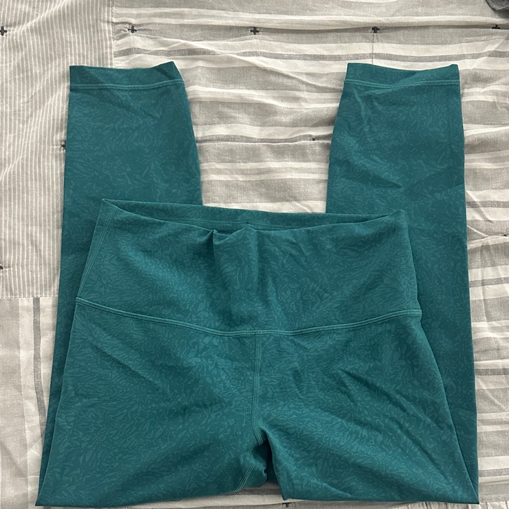 Lululemon Athletica Teal Leggings
